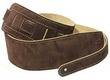 HarleyBenton Brown Suede Leather Guitar Strap - Excellent!