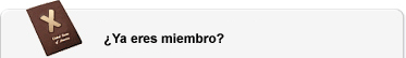 ¿Ya eres miembro?
