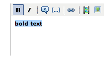 Rich Text Editor (RTE / HTML)