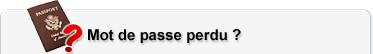 Mot de passe perdu ?