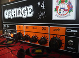 Orange and Black