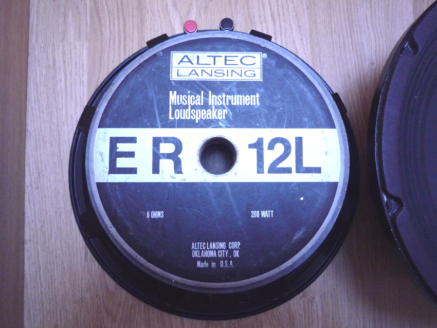 Altec ER 12 L - 8 Ohms - 200 WATT image (#203504) - Audiofanzine