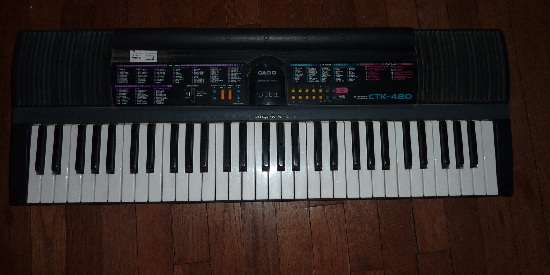CTK-480 - Casio CTK-480 - Audiofanzine