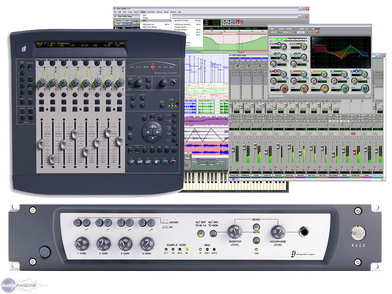 Pack 002 Rack + Command 8 Digidesign Audiofanzine
