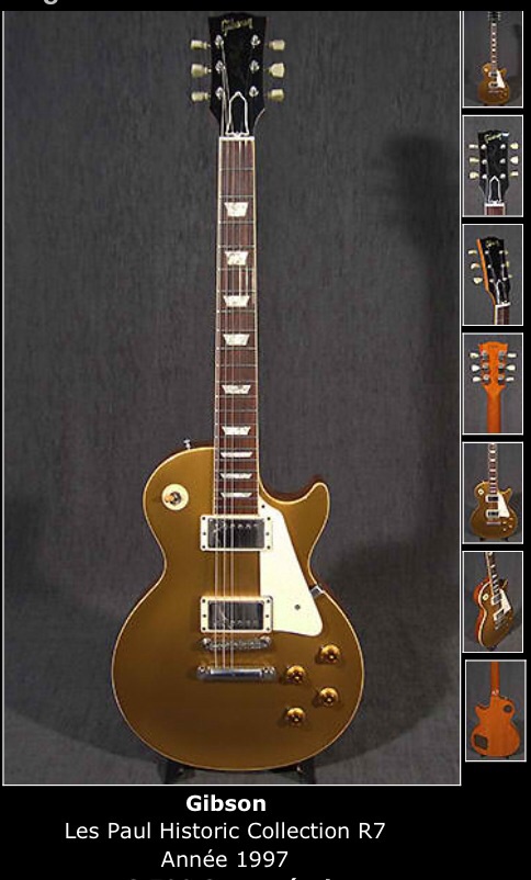 Gibson Les Paul Gold Top Custom Shop R7 Image 711109 Audiofanzine 0571