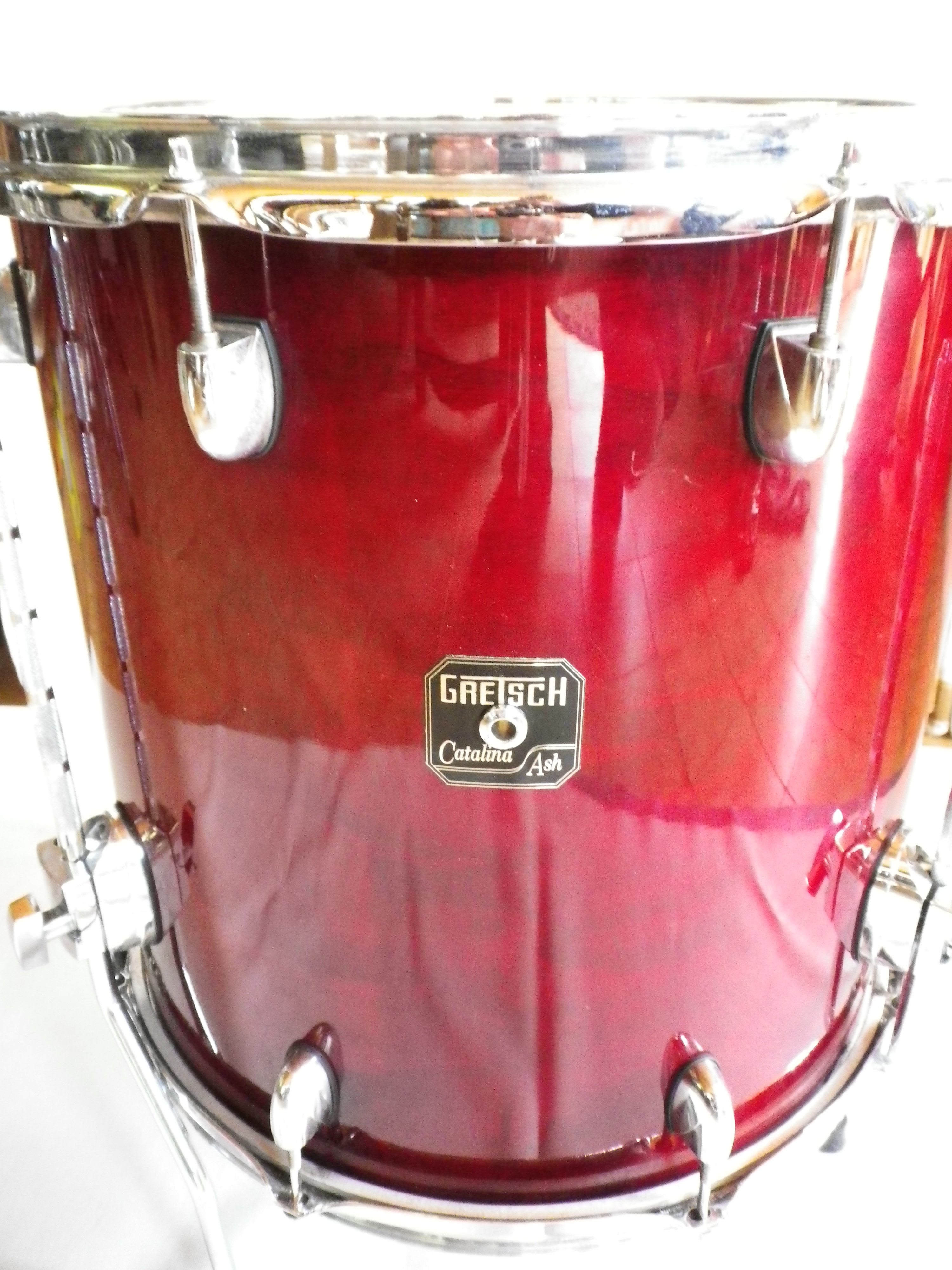 Gretsch catalina ash red FLOOR TOM 16'' image (266559) Audiofanzine