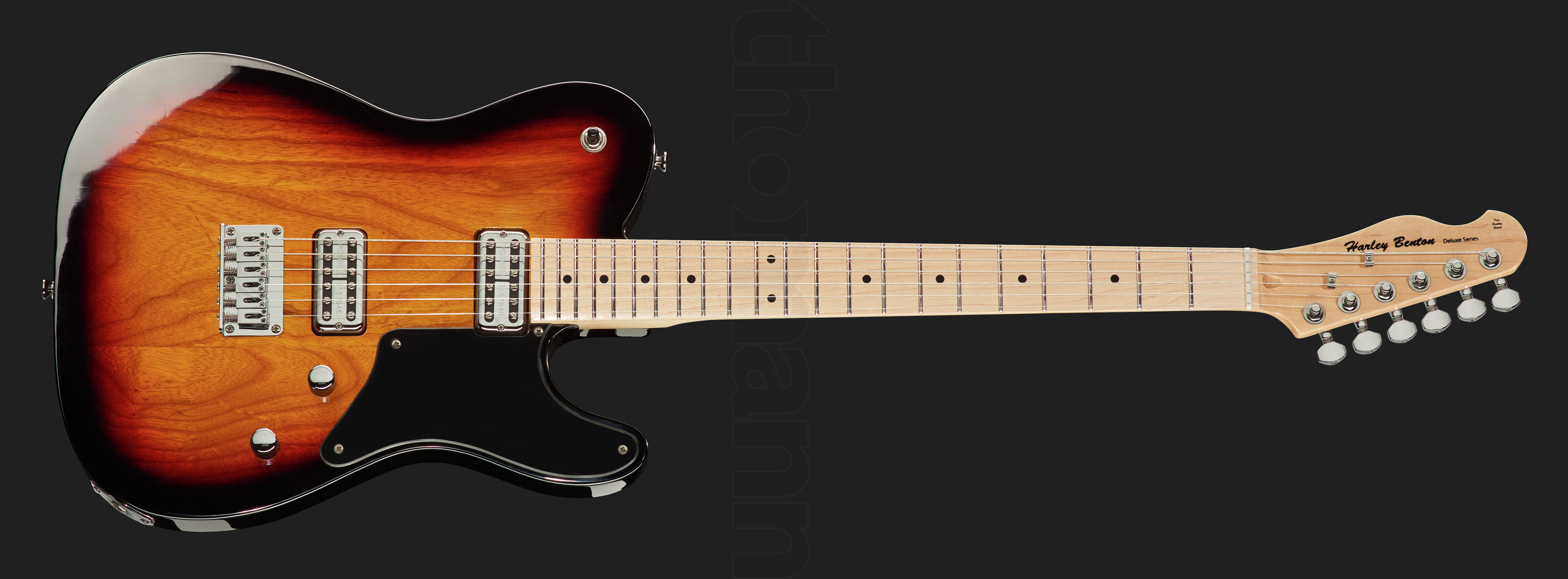 Telecaster Harley Benton TE90FLT SB Deluxe Series (IledeFrance