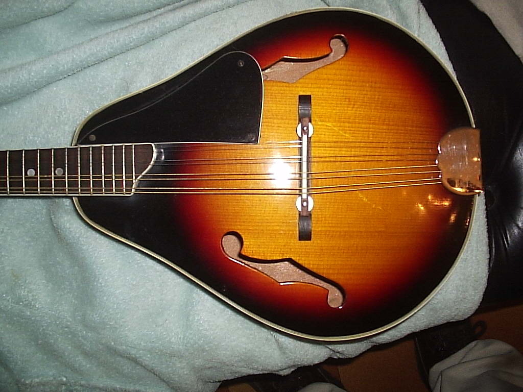 Harmony (String Instruments) mandoline bluegrass vintage image (165617