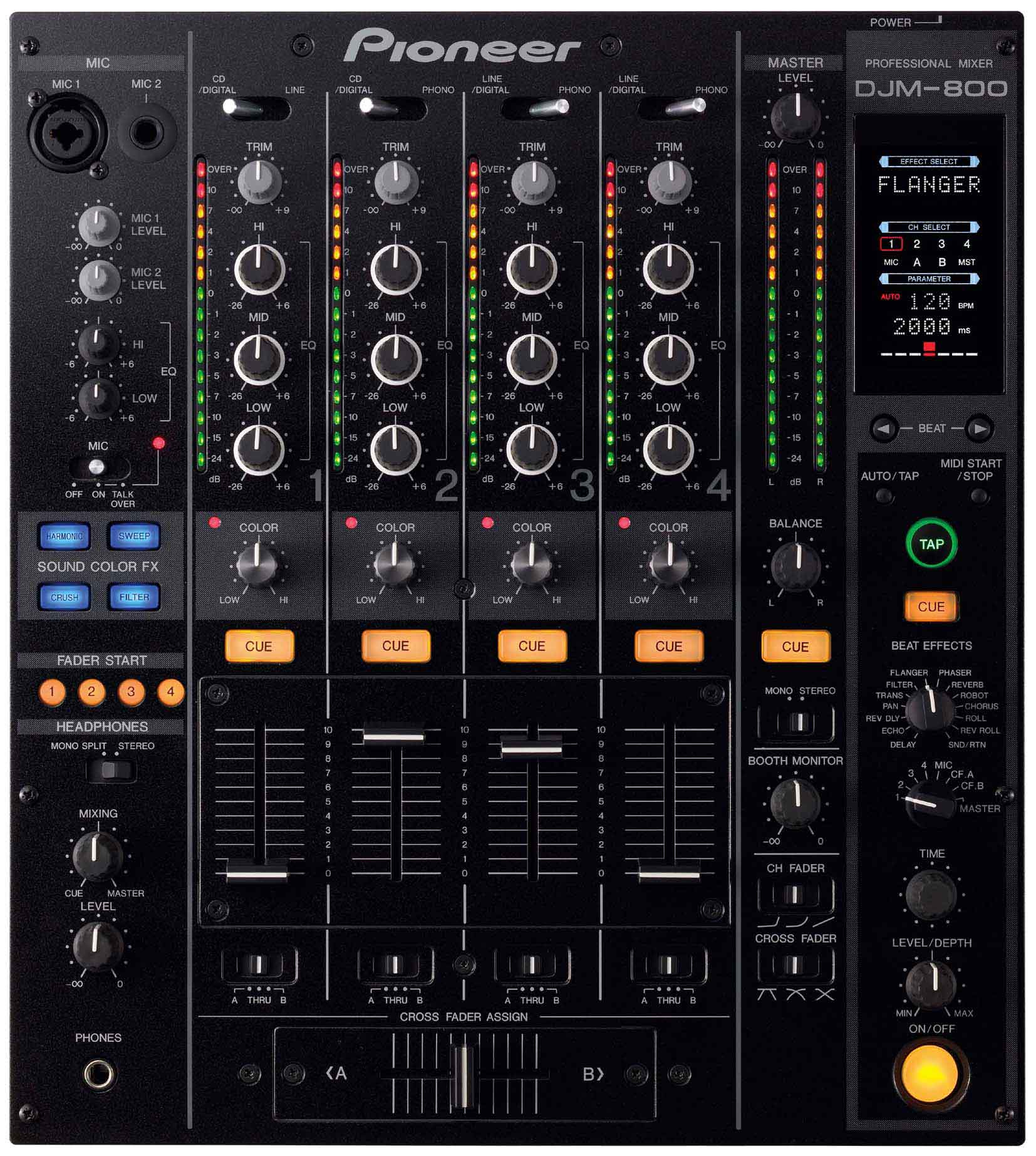 Avis d'utilisateurs : Pioneer DJM-800 - Audiofanzine