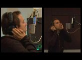 Malbec recording "Summer" using Mikey