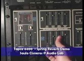 Tapco 4400 Spring Reverb demo