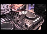 AMERICAN AUDIO VERSADECK 2 DECK MIDI CONTROLLER USB PLAYER AT NAMM 2011 WITH I DJ NOW