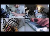 Fooling around on Korg NanoPad 2 (featuring Ninon)