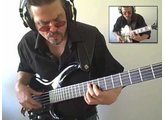 "Add some Powder" on a Cort Curbow 52  5 string bass by Eric Czar