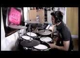Linkin Park - Session - Drum Cover By Adrien - Steven Slate Drums 4