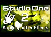 PreSonus Studio One 2: Applying other Effects