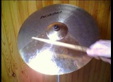 Agean Effect Triangle 20" over Agean Extreme ride 20" cymbal