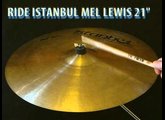 Istanbul Mehmet Mel Lewis 21" ride cymbal