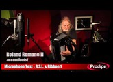 Prodipe Ribbon mics RSL and Ribbon 1 test