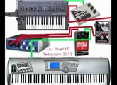 ♪♫ ► Disco from 70's with 3 EHx pedals + 2 synths - "SuperNature" by tlnet37