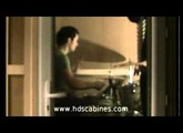 HDS Cabines - Test batterie - drum booth