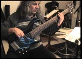 ice&wood with a 6 strings ibanez BTB fretless