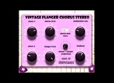 Vintage Flanger Chorus Stereo Guitar VST effect pedal by Softrave