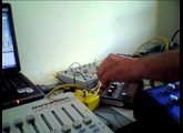 gakken SX-150 CV in et gate in