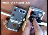 Darkglass B3k Attack and Grunt switches on bass