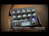 Empress Effects MULTIDRIVE: OVERDRIVE component only demo. Telecaster to HIWATT SA212.