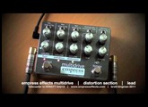 Empress Effects MULTIDRIVE: DISTORTION component only demo. Telecaster to HIWATT SA212.