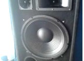 Ibiza 15" Active DJ PA Subwoofer Speaker 800W Bi-Amp + Omnitronix DX2222