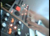 Machinedrum UW + moogerfooger filter