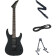 JS11 Dinky BK - Guitare Électrique-Set