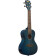 Exotic Mahogany Blue ukulélé concert avec housse