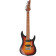 Prestige AZ24027-TFF Tri Fade Burst Flat guitare électrique 7 cordes + étui