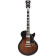 Premier SS Brown Burst Stopbar guitare semi-hollow body avec housse