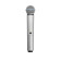 Shure WA713-SIL Colored Handle Only for BLX2/SM58 and BLX2/BETA58A Wireless Transmitters (Silver)