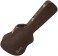 Dreadnought acoustic guitar case - dark rosewood