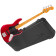 American Ultra II Jazz Bass MN Sinister Red + Etui