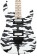 Charvel Satchel Signature Pro-Mod DK22 (Satin White Bengal) - Guitare lectrique