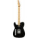 MEXICAN PLAYER TELECASTER LHED MN, BLACK