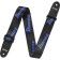 GSD50 Logo Design Strap (Black/Blue) - Sangle pour Guitares