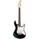 Pacifica 012II Black guitare électrique avec voucher pour application Fretello