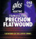 GHS PRECISION FLATS Jeu de cordes pour guitare lectrique Flatwound - 900 - Light - 012/050