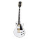 Les Paul Custom Alpine White - Guitare Électrique à Coupe Simple