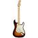 Fender Stratocaster Guitare lectrique rable Sunburst 3 couleurs.