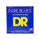 Cordes guitare électrique, 09-42,Pure Blues Nickel pur - Cordes pour Guitare Électrique