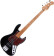 Metroexpress 21-fret hybrid p/j bass v2 4-string (mn) - black pearl