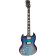 Modern Collection SG Modern LH Blueberry Fade guitare électrique pour gaucher avec étui